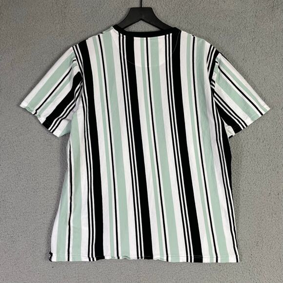 Refinery Republic Men’s Large Berlin Striped Slim Fit‎ Graphic T-Shirt - Picture 4 of 6